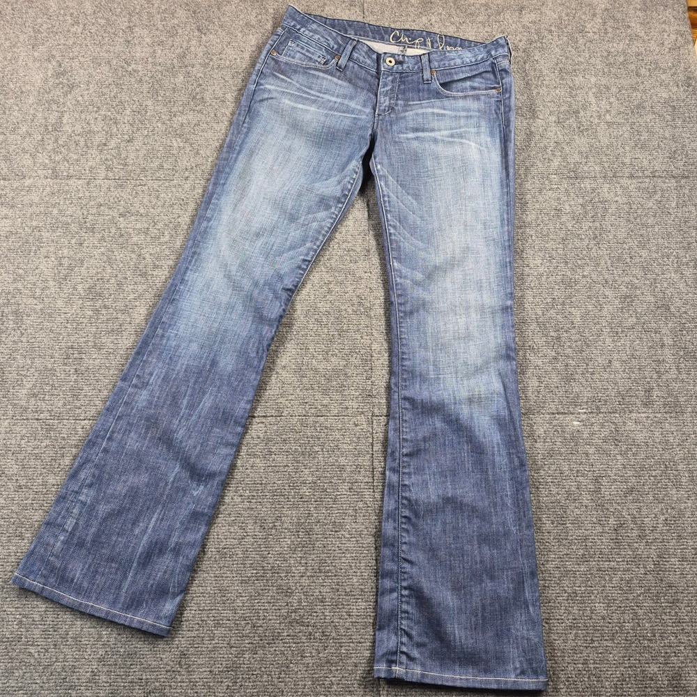 Chip and Pepper Stella Bootcut Jeans Blue Wash Low Rise Size 29